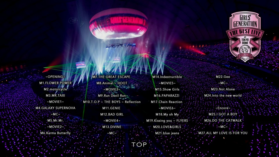 Girls Generation 少女时代 The Best Live At Tokyo Dome 15 蓝光原盘1080p mv 37 6g 哆咪影音