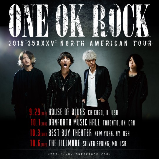 One Ok Rock 15 35xxxv Japan Tour Wowow 1080p Hdtv Ts 11 7g 哆咪影音