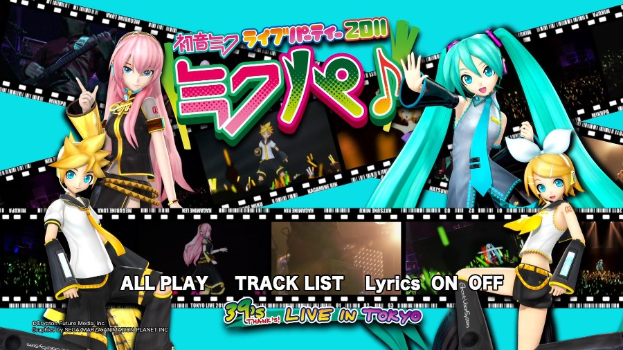 おすすめ特集 初音ミクライブパーティ2011 39's Thanks Live in Tok