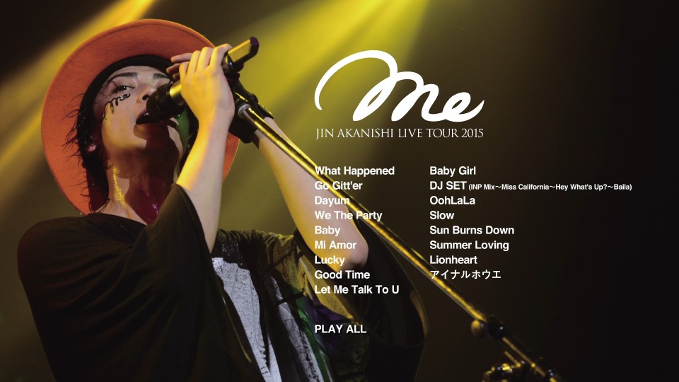 赤西仁 Jin Akanishi Live Tour 15 Me 15 1080p蓝光原盘 iso 19 3g 哆咪影音