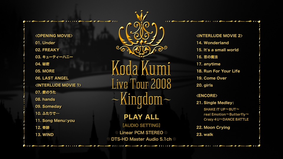 幸田来未 Koda Kumi 倖田來未 Live Tour 08 Kingdom 08 1080p蓝光原盘 2bd iso 61 8g 哆咪影音