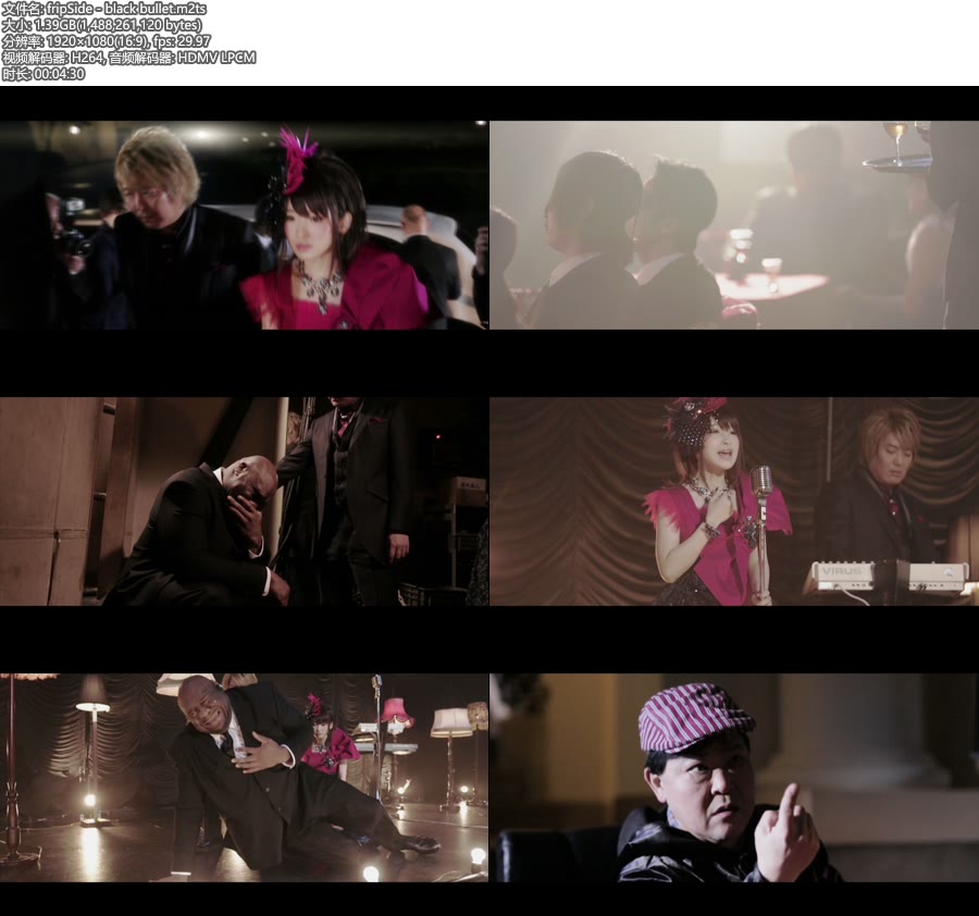 Br Fripside Black Bullet 官方mv 1080p 1 39g 哆咪影音