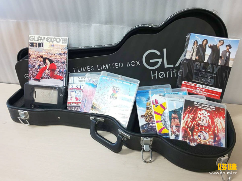 GLAY SPECIAL 7LIVES LIMITED BOX Heritage-